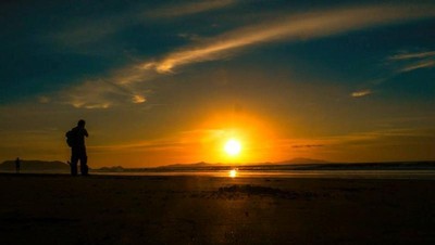 Siapa Sangka, Sunset di Pantai Aceh Seindah Ini