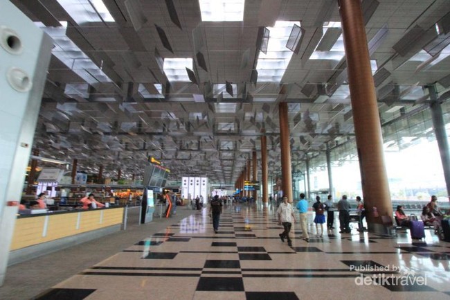 Sudut-sudut Cantik Bandara Changi, Singapura