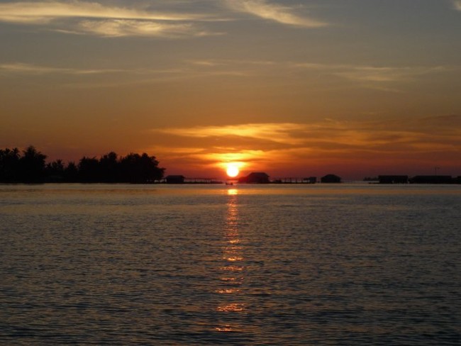Sunset Berkelas di Karimunjawa