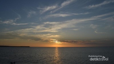 Sunset Cantik di Dekat Bandara Ngurah Rai, Bali