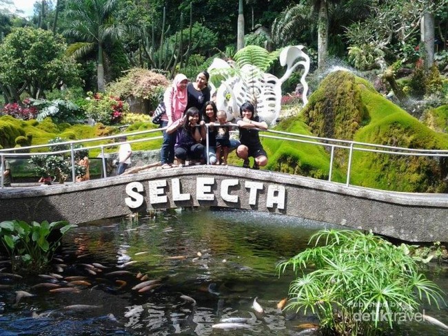 Taman di Eropa? Bukan, Ini Selecta di Kota Batu