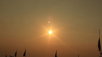Terhipnotis Sunset Cantik di Tanjung Kait
