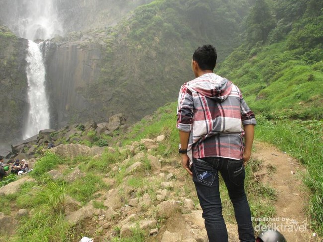 Terpesona Air Terjun Ponot di Asahan, Sumut