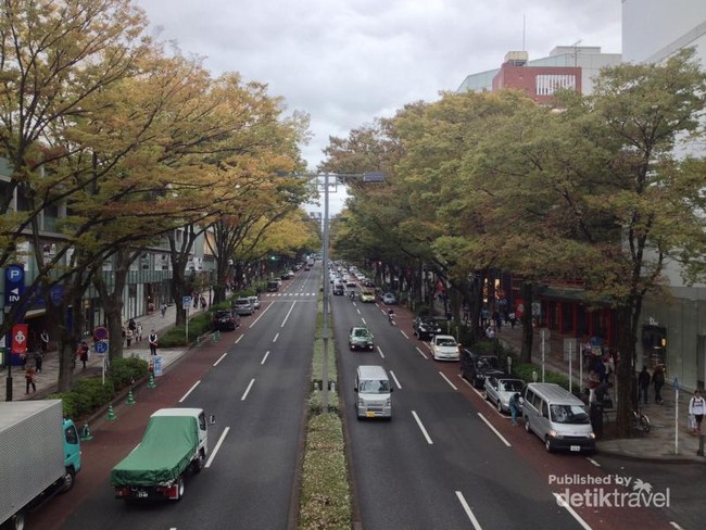 Trotoar Romantis di Harajuku