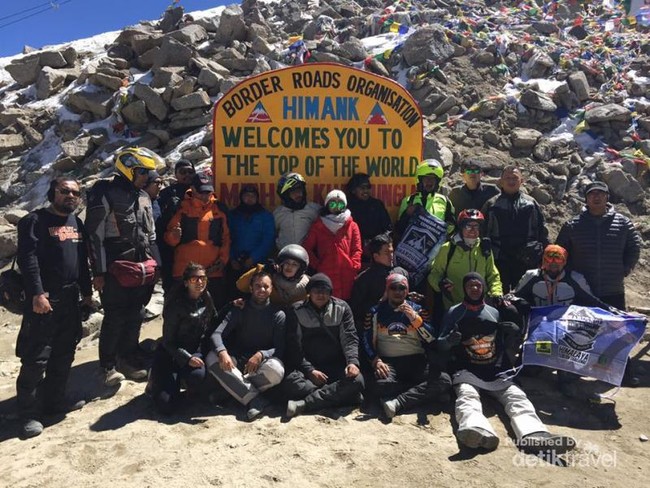Turing ke Jalan Tertinggi di Dunia, 5.700 Mdpl!