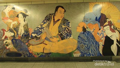 Wah! Banyak Lukisan Keren di Subway Tokyo