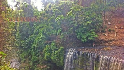 Wah! Sumatera Selatan Punya Air Terjun Niagara Mini