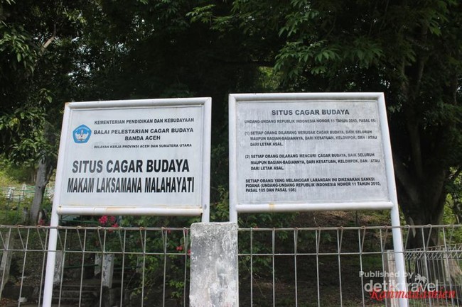 Wisata Religi di Aceh, Ziarah ke Makam Laksamana Malahayati