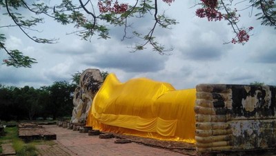 Yang Unik di Ayutthaya, Kepala Buddha di Dalam Pohon