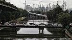 Jalan RE Martadinata Jakut Macet Total