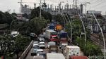 Jalan RE Martadinata Jakut Macet Total
