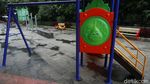 Jalur Pedestrian di Bekasi Ini Disulap Jadi Tempat Bermain Anak