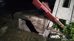 Penampakan Jembatan Jalur Pantura di Pekalongan yang Ambles