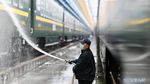 Mengintip Proses Kereta Mandi di China