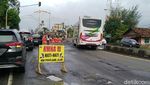 Kondisi Terkini Jembatan Pantura di Pekalongan yang Ambles