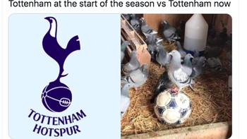 Sempat trengginas di awal musim Liga Inggris, Tottenham Hotspur kini benar-benar memble. Foto: istimewa