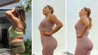 Dilihat dari akun instagramnya, Salmafina memang tengah rutin berolahraga untuk membentuk tubuhnya jadi lebih seksi. Dok. Instagram/salmafinasunan