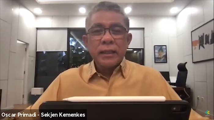 Sekretaris Jenderal Kementerian Kesehatan RI Oscar Primadi,
