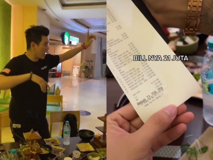 Tajir! 5 Orang Ini Makan di Restoran dengan Tagihan Capai Rp 900 Juta