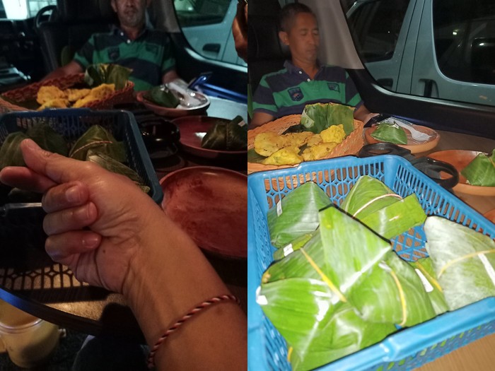 Angkringan di dalam mobil Seru! Di Yogyakarta Bisa Makan Nasi Kucing sambil Keliling Malioboro