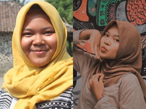 Annisa Findarty atau biasa disapa Fifin yang berhasil glow up. Annisa Findarty atau biasa disapa Fifin yang berhasil glow up.