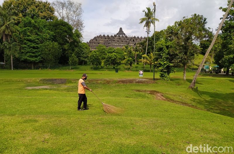 Candi Borobudur Tutup saat Jateng di Rumah Saja