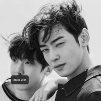 ikin ngakak, kali ini giliran lubang hidung member grup ASTRO yang jadi korban Cha Eun Woo. Saat mengunggah fotonya dan Sanha dari majalah 1st Look, Cha Eun Woo justru meletakkan tag Instagram Sanha di lubang hidung dan menutupi bibirnya. Foto: Instagram