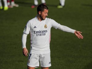Zidane: Hazard Cuma Absen 2-3 Pekan
