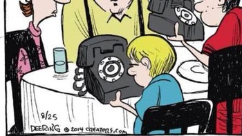 Teknologi bisa mendekatkan yang jauh dan menjauhkan yang dekat. Foto: istimewa