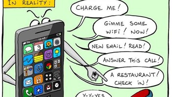 Sebenarnya, teknologi itu membantu kita atau malah memperbudak kita? Foto: istimewa