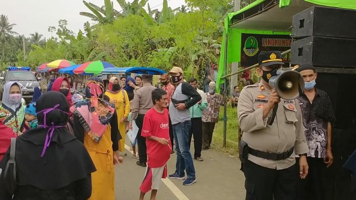 Hiburan pernikahan di ciamis dibubarkan