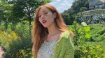 Pose Ceria HyunA saat Makan Pizza dan Kue Ulang Tahun