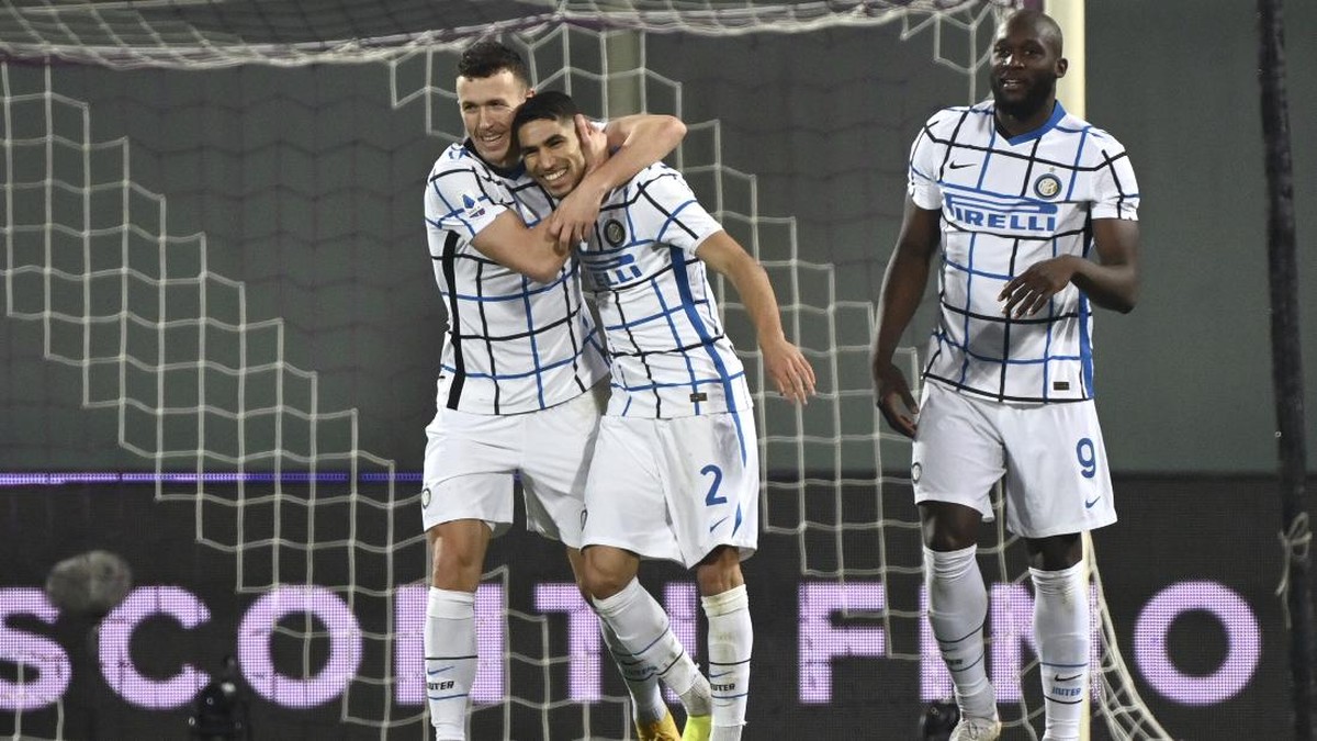 Inter Milan menang 2-0 atas Fiorentina (Foto: AP/Massimo Paolone/LaPresse)