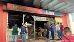 Penampakan Mal Panakkukang Makassar Terbakar 11 Jam Lebih