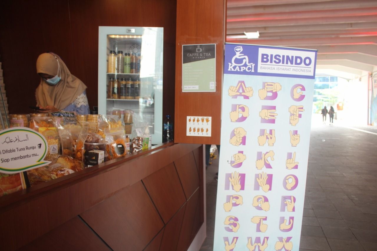 Beli Kopi Kedai di Sudirman Ini Bakal Dilayani Penyandang Disabilitas