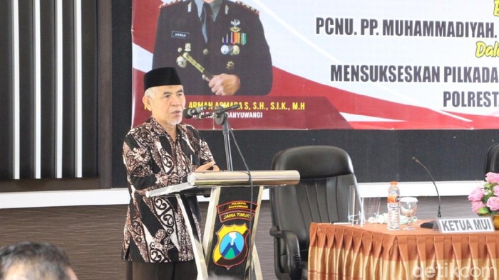 Ketua MUI Banyuwangi KH Ahmad Yamin