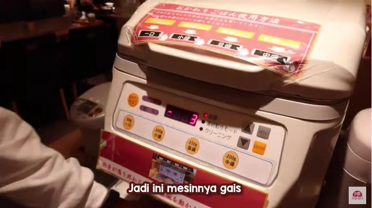 mesin canggih penambah nasi otomatis