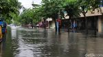 Penampakan Banjir yang Merendam Kota Lama Semarang
