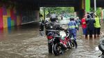 Penampakan Banjir yang Merendam Kota Lama Semarang