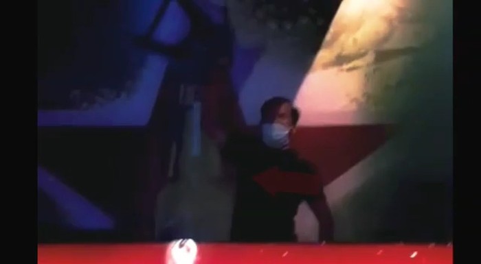 Screenshot viral video Kasat Narkoba Polres Pematangsiantar Lagi Tinggi (dok. Istimewa)