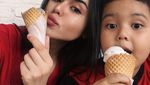 Serunya Edelenyi Laura saat Makan Es Krim dan Ngopi Cantik