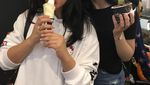 Serunya Edelenyi Laura saat Makan Es Krim dan Ngopi Cantik