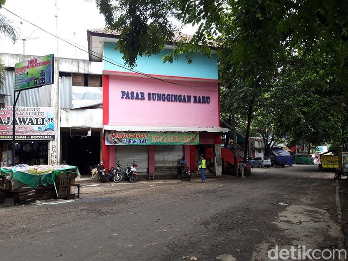 Suasana di Boyolali saat Jateng di Rumah Saja, Sabtu (6/2/2021).