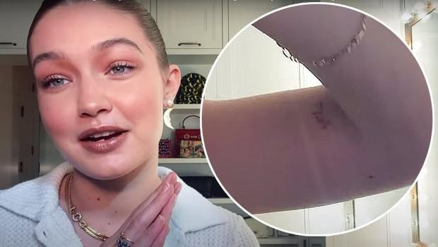 tato gigi hadid Tato di lengan Gigi Hadid