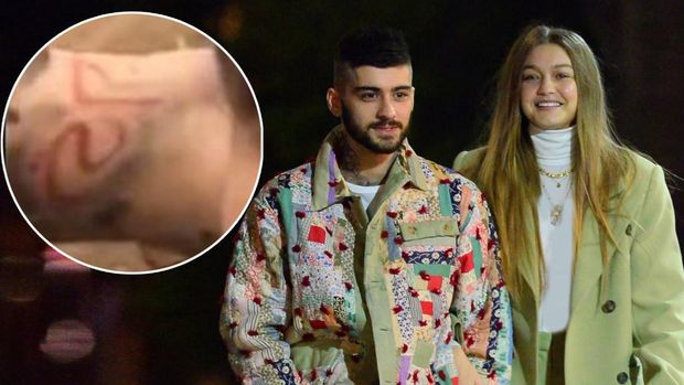 tato gigi hadid Tato milik Zayn Malik