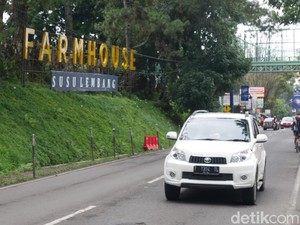 Jabar Akhir Pekan di Rumah Saja, Kawasan Lembang Sepi Wisatawan