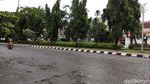 Banjir di Kota Lama Semarang Surut