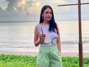 Sekali Lagi! Eka Maysari Tegaskan Bukan Selingkuhan Suami Rachel Vennya