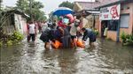 Gawat! Banjir di Pekalongan Makin Tinggi