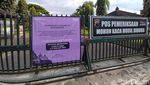 Foto: Suasana Sepi Taman Wisata Candi Borobudur di Akhir Pekan